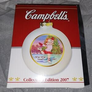 2007 Campbell's Collector Edition Happy Holiday Christmas Ornament
